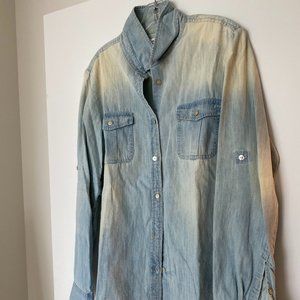Vineyard Vines PLUS Chambray Shirt - Size 14